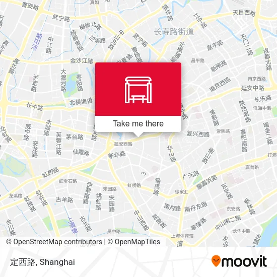定西路 map