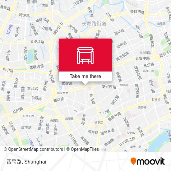 番禺路 map
