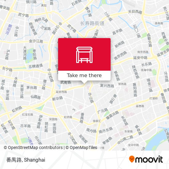 番禺路 map