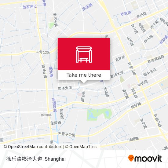 徐乐路崧泽大道 map