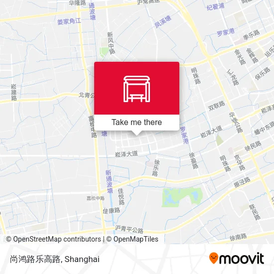 尚鸿路乐高路 map