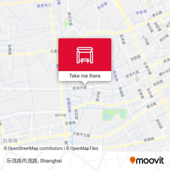 乐强路尚茂路 map