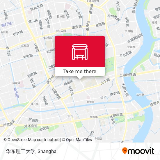 华东理工大学 map