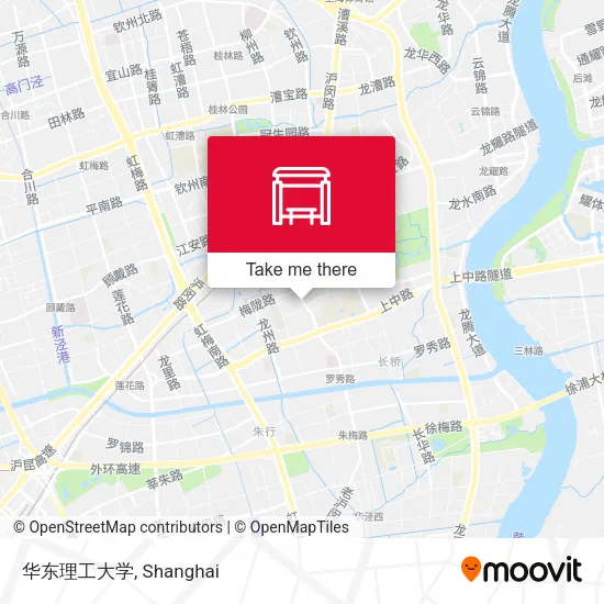 华东理工大学 map