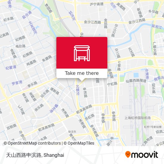 天山西路申滨路 map