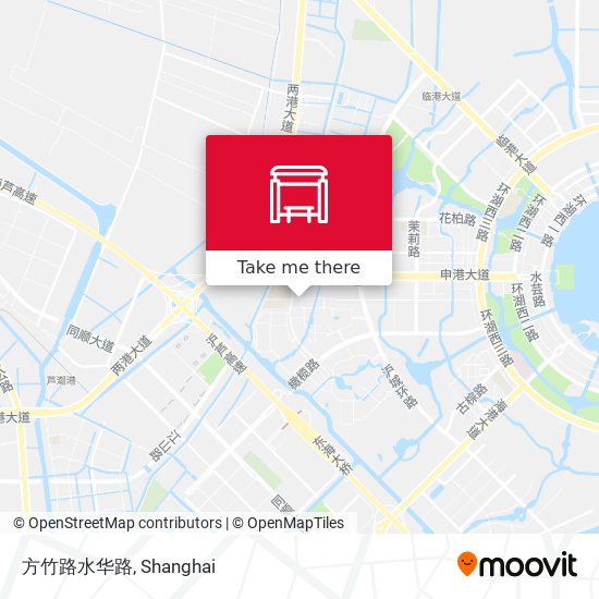 方竹路水华路 map