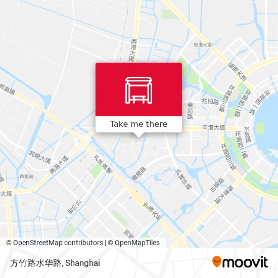 方竹路水华路 map