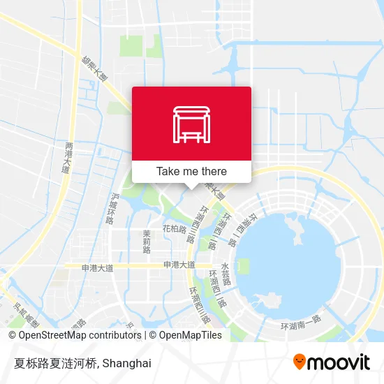 夏栎路夏涟河桥 map