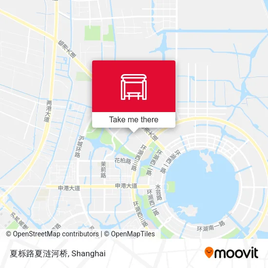 夏栎路夏涟河桥 map