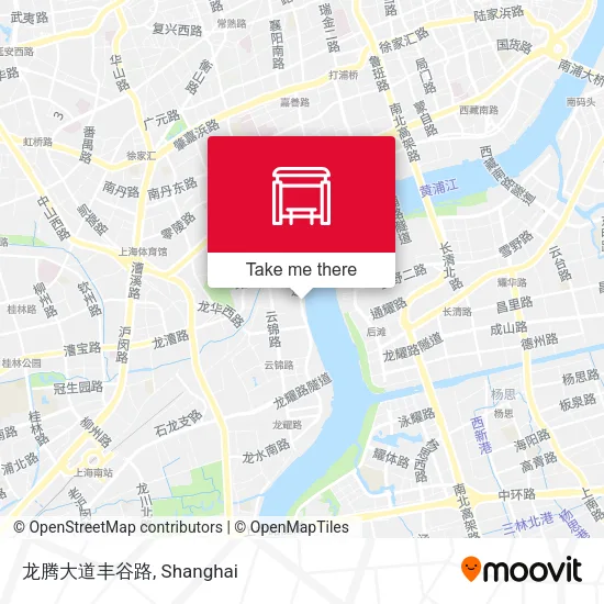 龙腾大道丰谷路 map