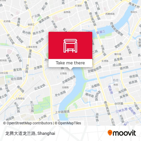 龙腾大道龙兰路 map
