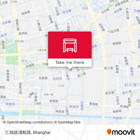 汇驰路浦航路 map