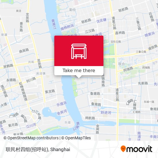 联民村四组(招呼站) map