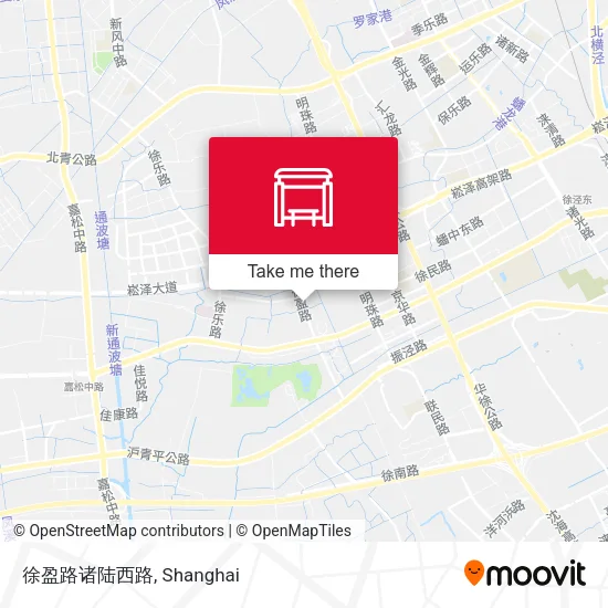 徐盈路诸陆西路 map