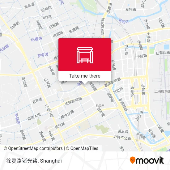 徐灵路诸光路 map