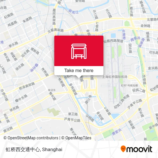 虹桥西交通中心 map