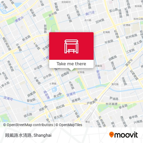 顾戴路水清路 map