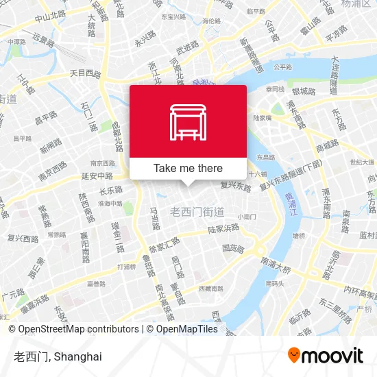 老西门 map