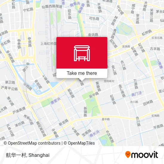 航华一村 map