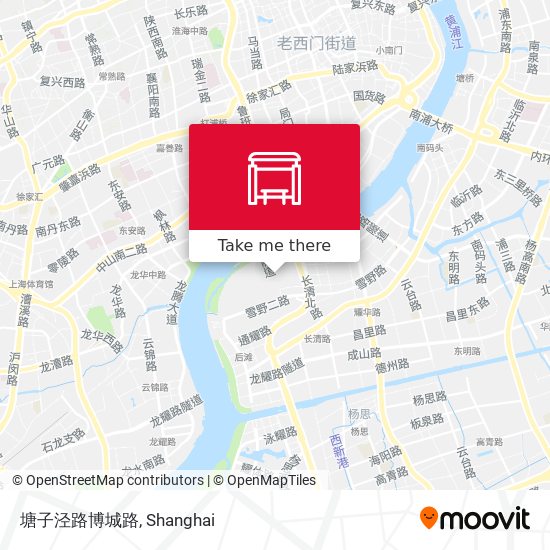塘子泾路博城路 map