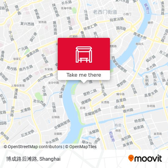博成路后滩路 map