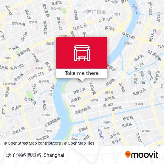 塘子泾路博城路 map
