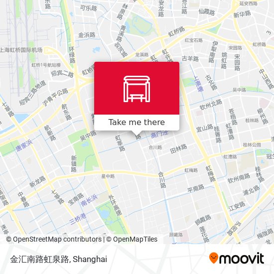 金汇南路虹泉路 map
