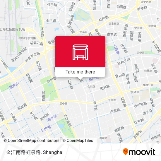 金汇南路虹泉路 map