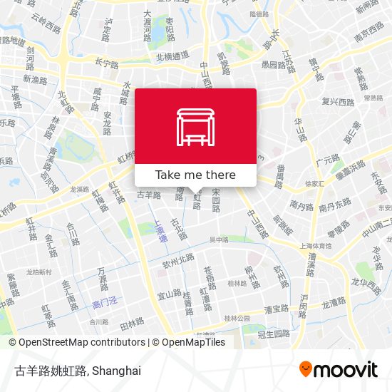 古羊路姚虹路 map