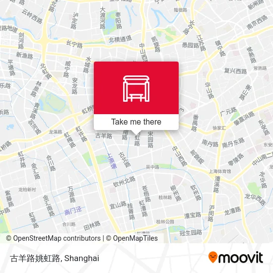 古羊路姚虹路 map