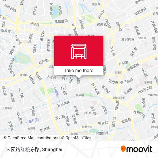 宋园路红松东路 map