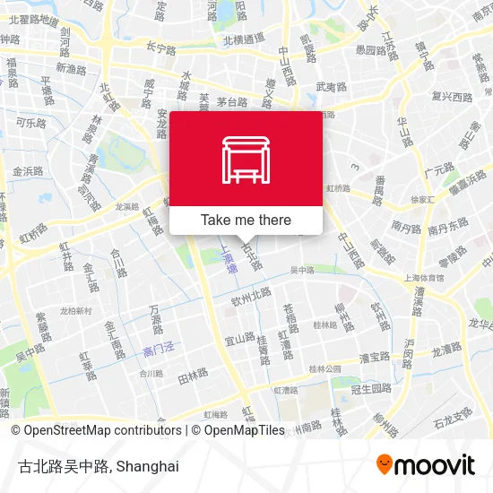 古北路吴中路 map