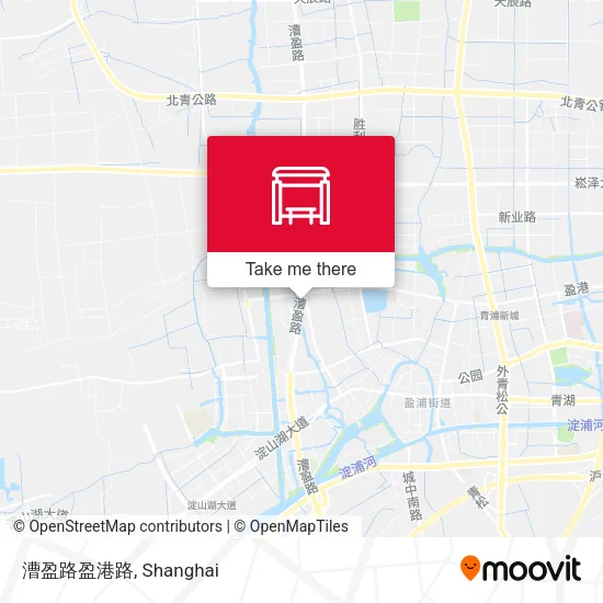 漕盈路盈港路 map