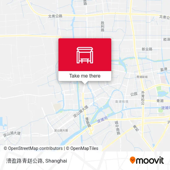 漕盈路青赵公路 map