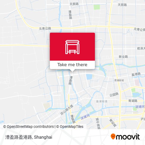 漕盈路盈港路 map