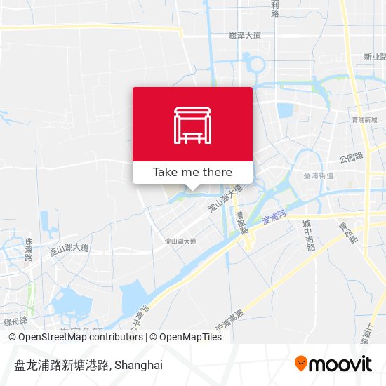 盘龙浦路新塘港路 map