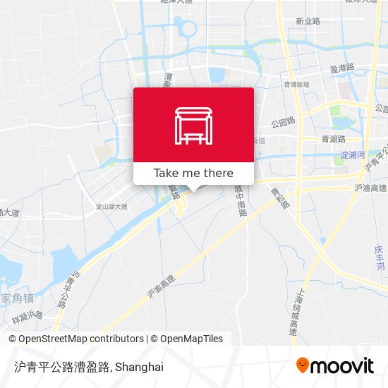 沪青平公路漕盈路 map