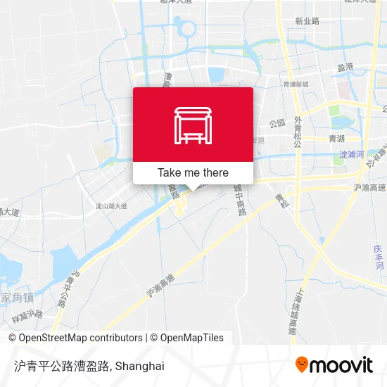 沪青平公路漕盈路 map