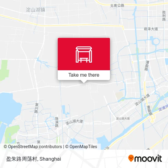 盈朱路周荡村 map