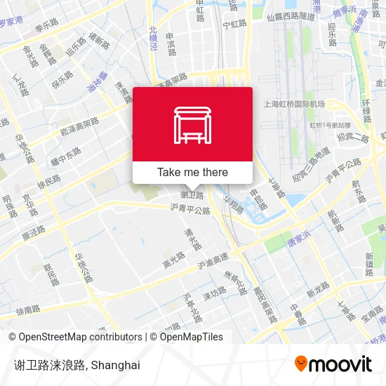 谢卫路涞浪路 map