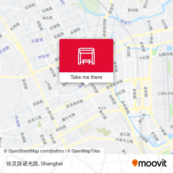 徐灵路诸光路 map
