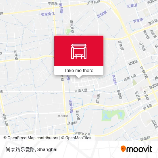 尚泰路乐爱路 map