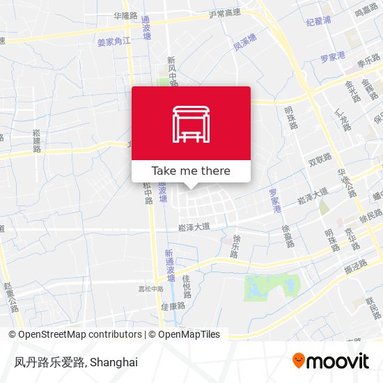 凤丹路乐爱路 map