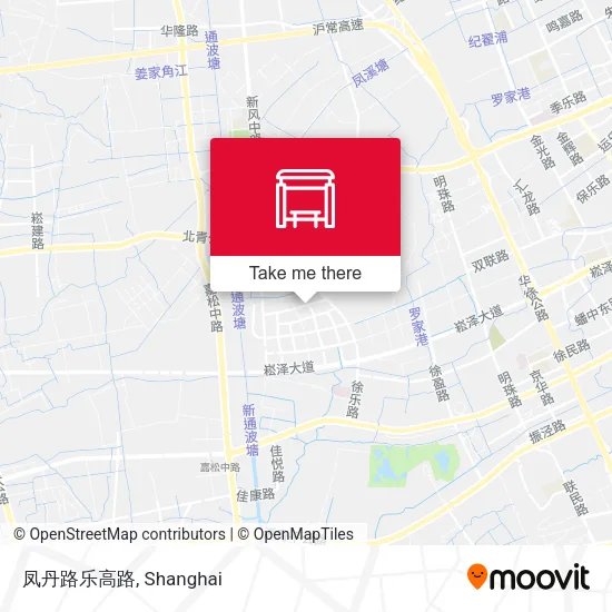 凤丹路乐高路 map
