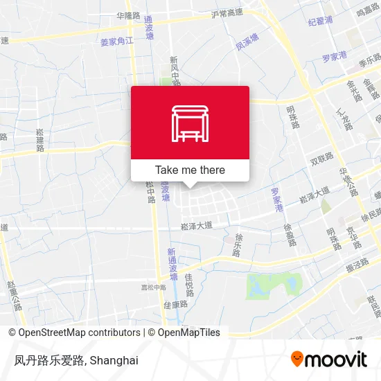 凤丹路乐爱路 map