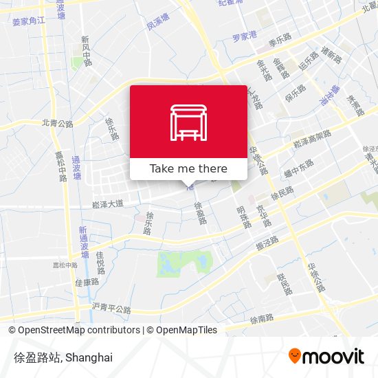 徐盈路站 map