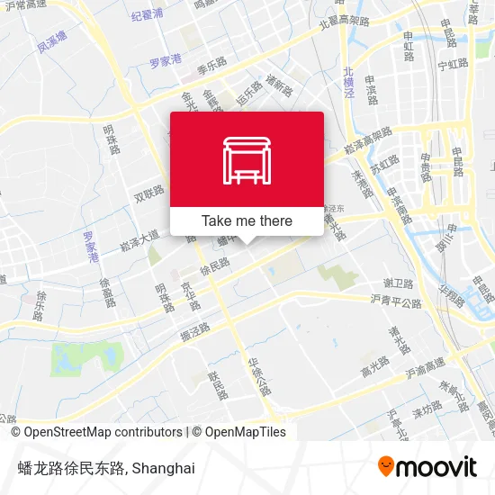 蟠龙路徐民东路 map