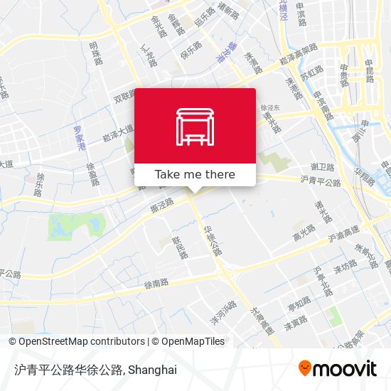 沪青平公路华徐公路 map