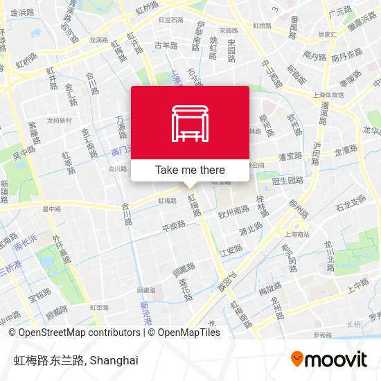 虹梅路东兰路 map