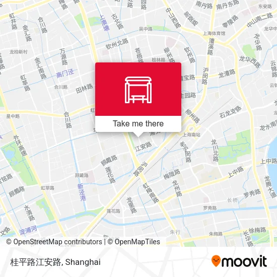 桂平路江安路 map